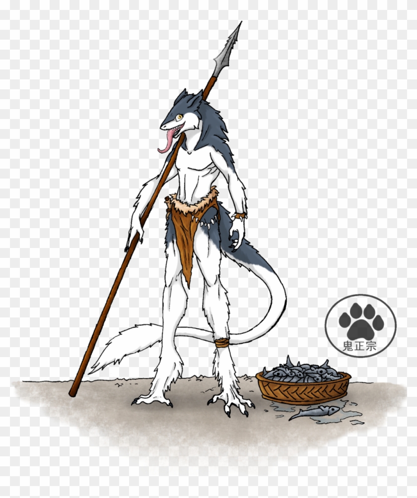 Sergal Fisherman By Oni Masamune Sergal Fisherman By - Mythology #1159662