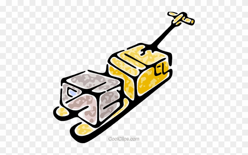 Pump Jack With A Shipment Royalty Free Vector Clip - Pump Jack With A Shipment Royalty Free Vector Clip #1159731