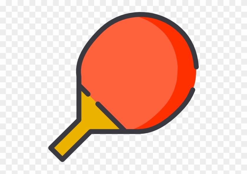 Free Icons Png - Ping Pong Paddle Clipart #1159811