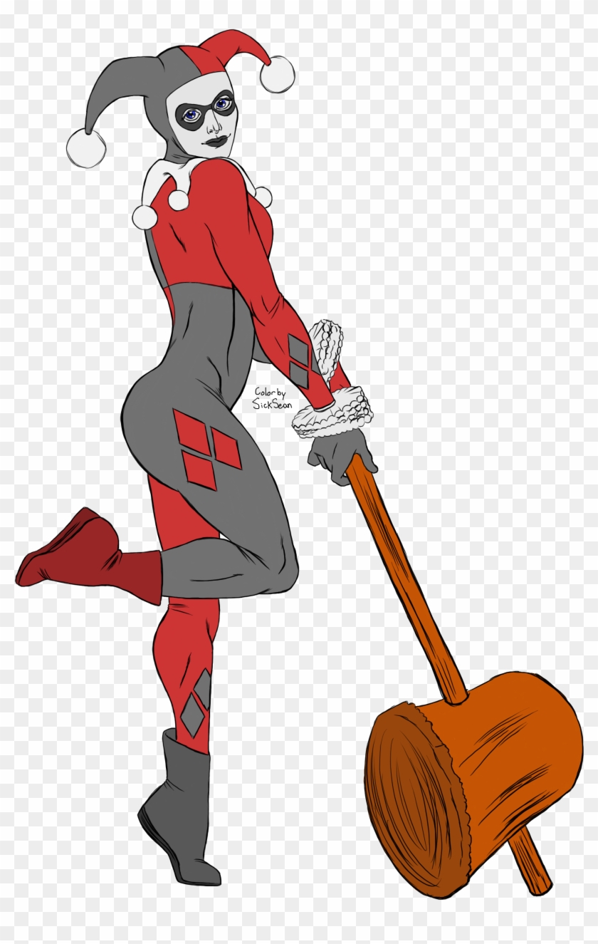 Harley Quinn Posing By Sicksean On Deviantart - Harley Quinn Comic Poses #1159914