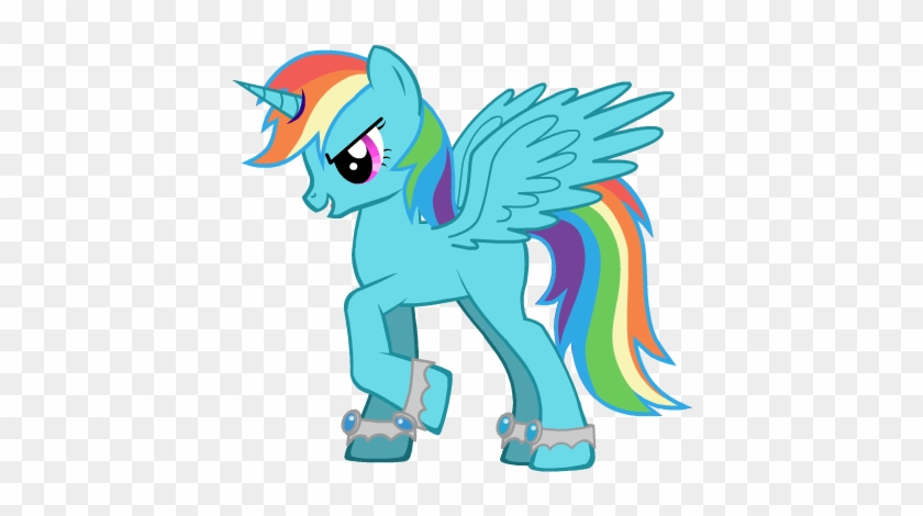 Rainbow Dash Unicorn By Riukastar - Horse #1159913