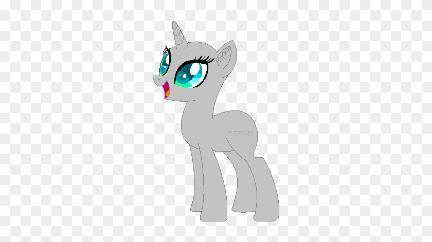 Mlp Unicorn Base F2u By Nazori - Unicorn #1159918