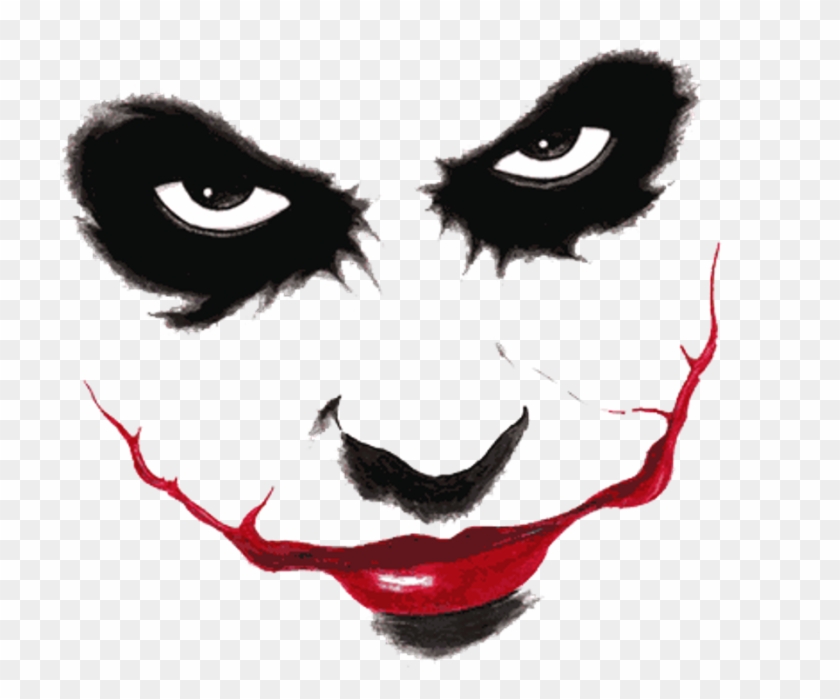 Joker Face Drawings 4 Drawing 64 Joker Face Drawings - Joker Png #1159931