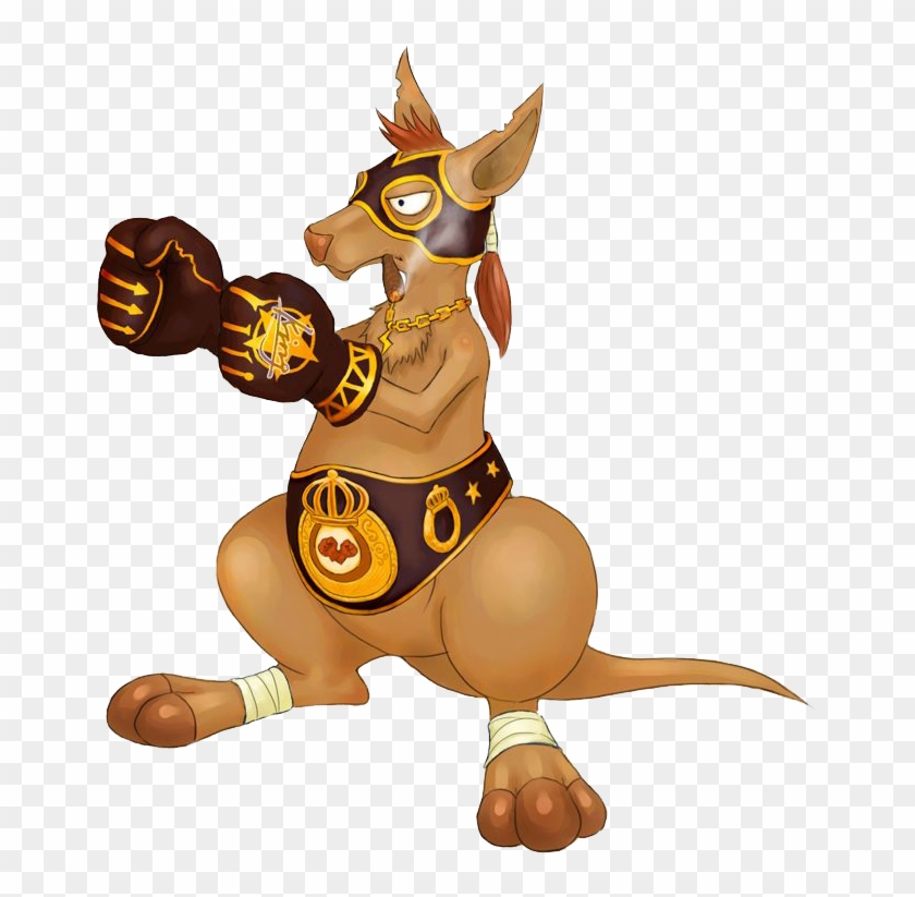Arena Of Valor Boxing Kangaroo Cartoon Macropodidae - Kangaroo #1159956
