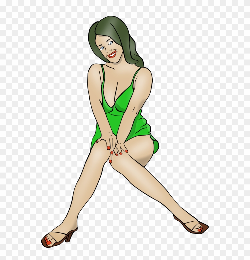 Cartoon Sexy Woman Png #1160007