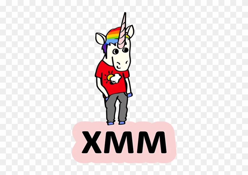 Telegram Sticker Bad Unicorn Clip Art - Unicorn #1160009
