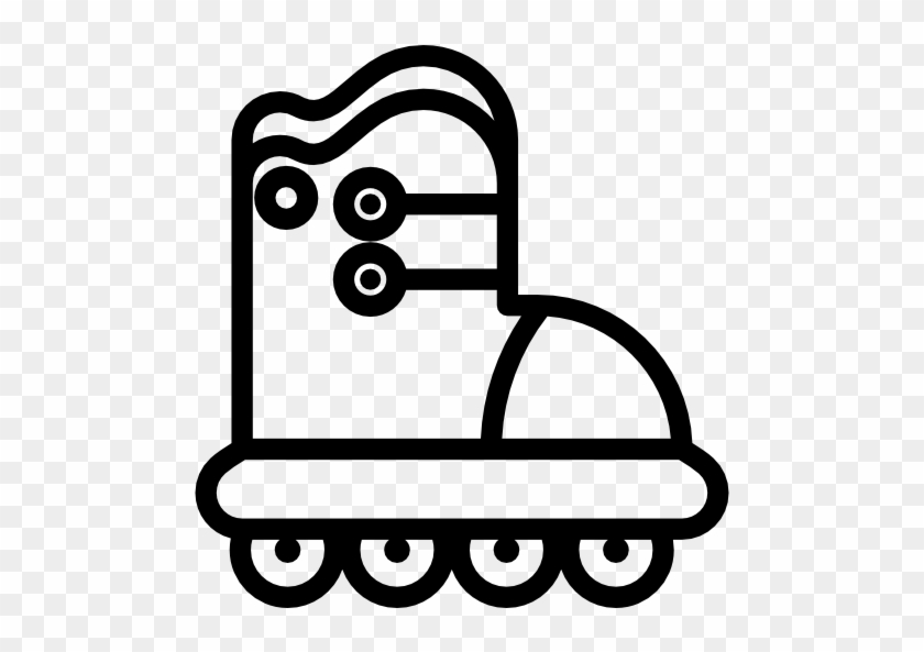 Roller Skate Free Icon - Scalable Vector Graphics #1160036