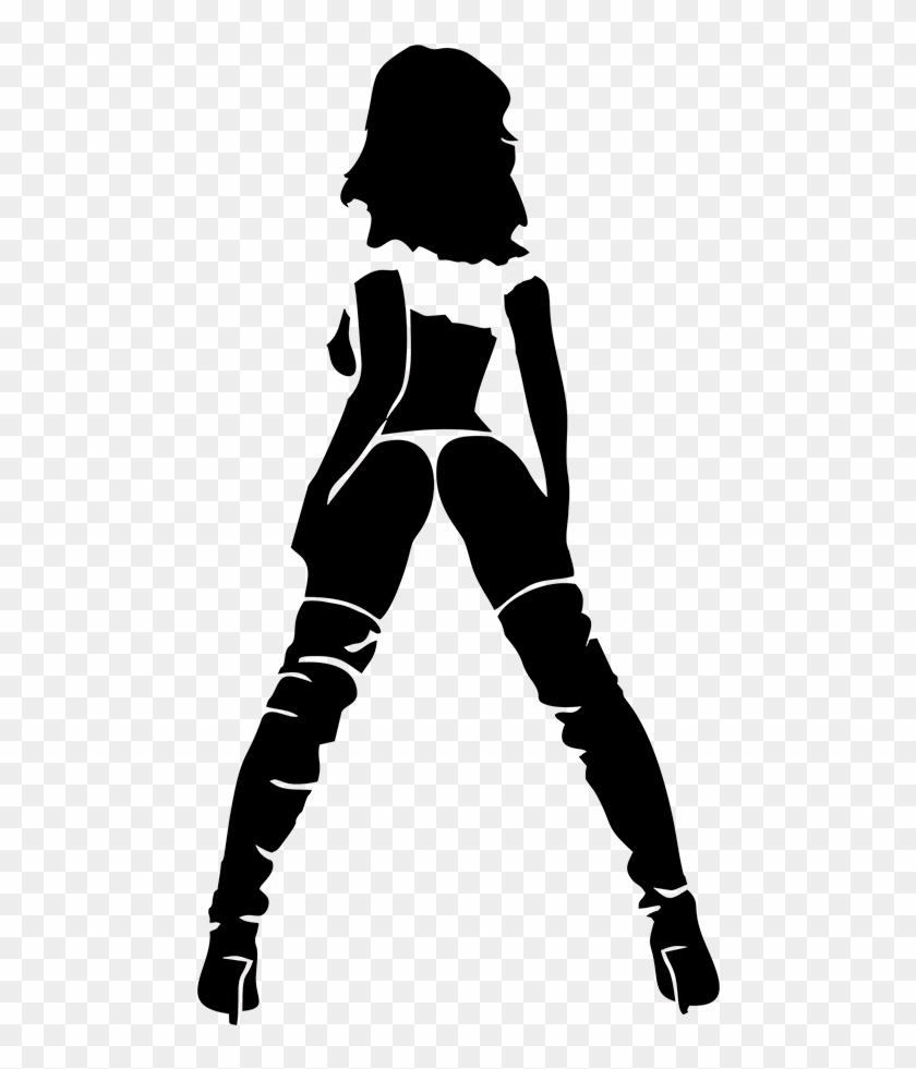 Hot Sexy Girl Woman Pinup Funny Car Bumper Window Vinyl Hot