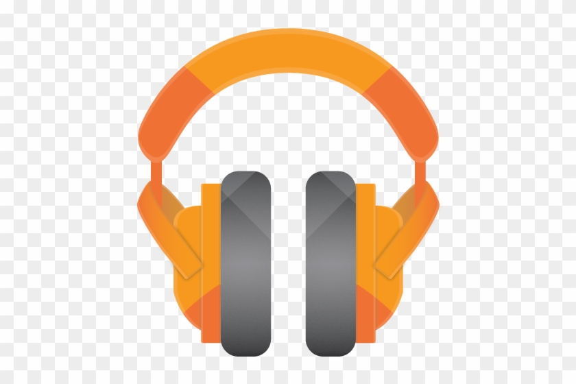 Google Play Music Headphones Vector By Minipini31 - Screenshot #1160096