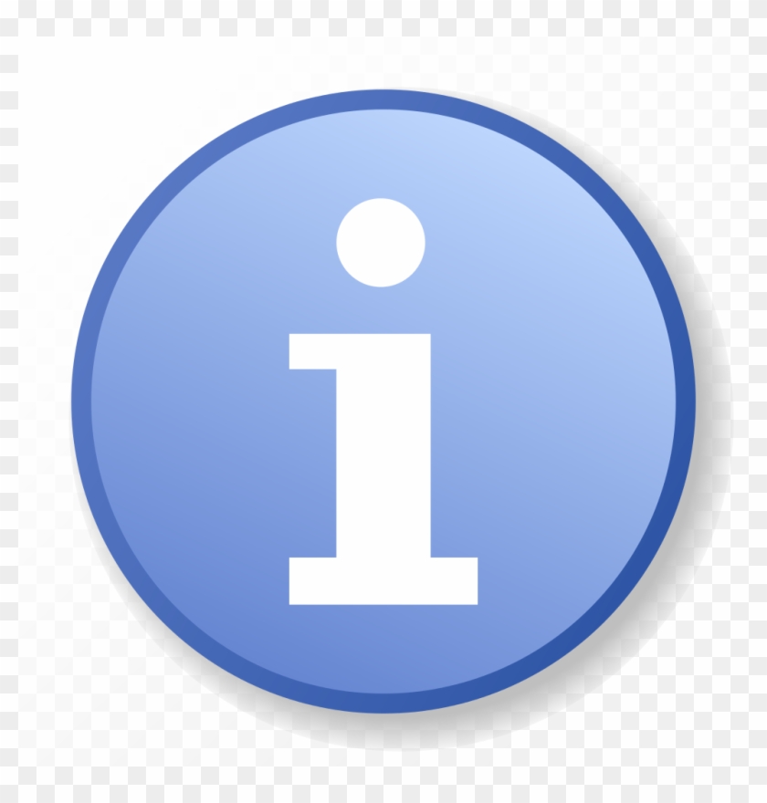 Information Icon With Gradient Background - General Information #1160220