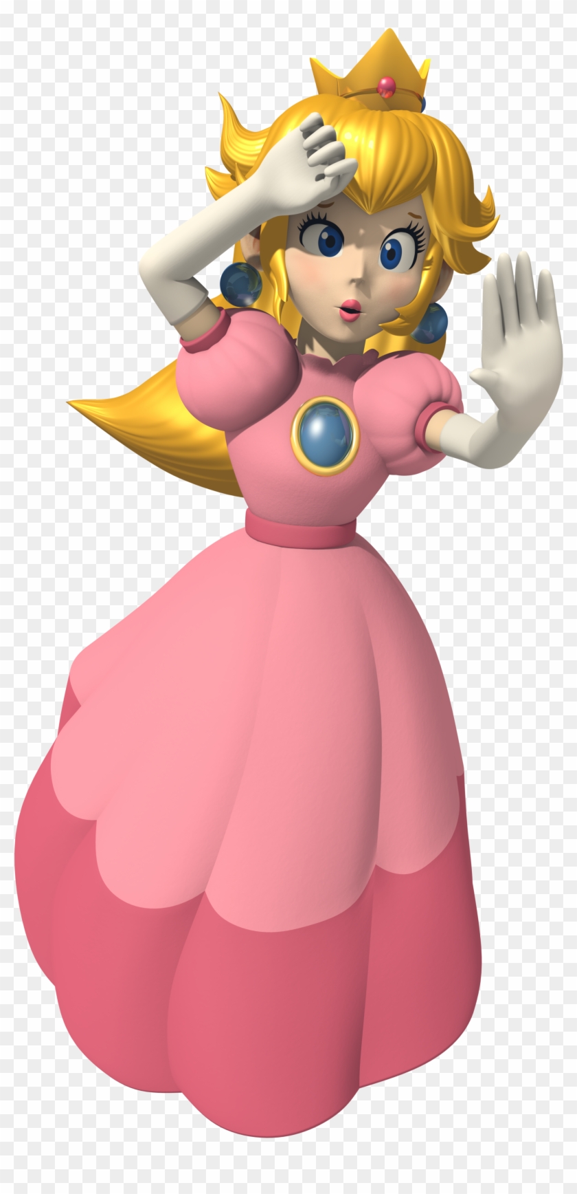 Princess Peach Wind Storm By Vinfreild - Princess Peach Classic Dress #1160249