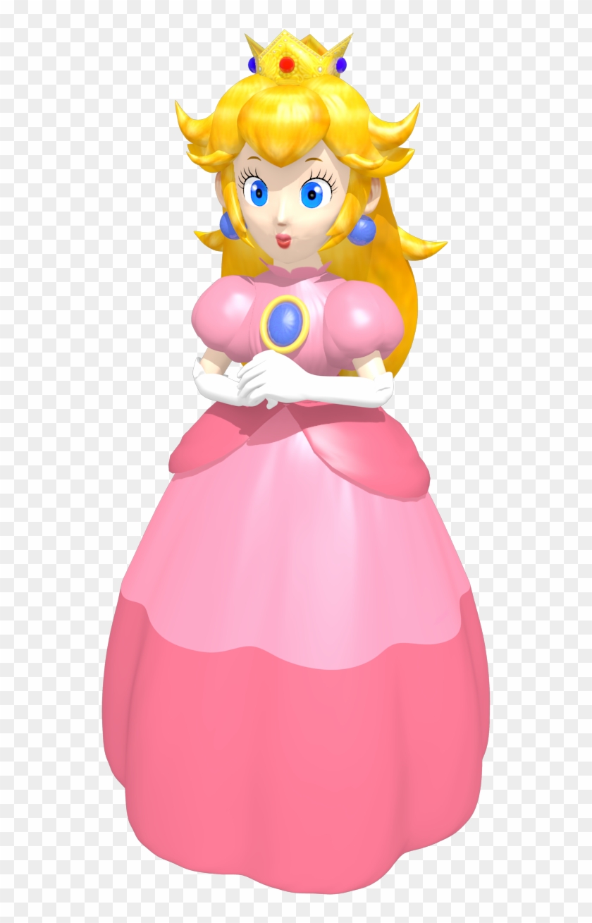 Princess Peach Toadstool Vinfreild 'game Piece' By - Princess Toadstool Game Piece #1160255