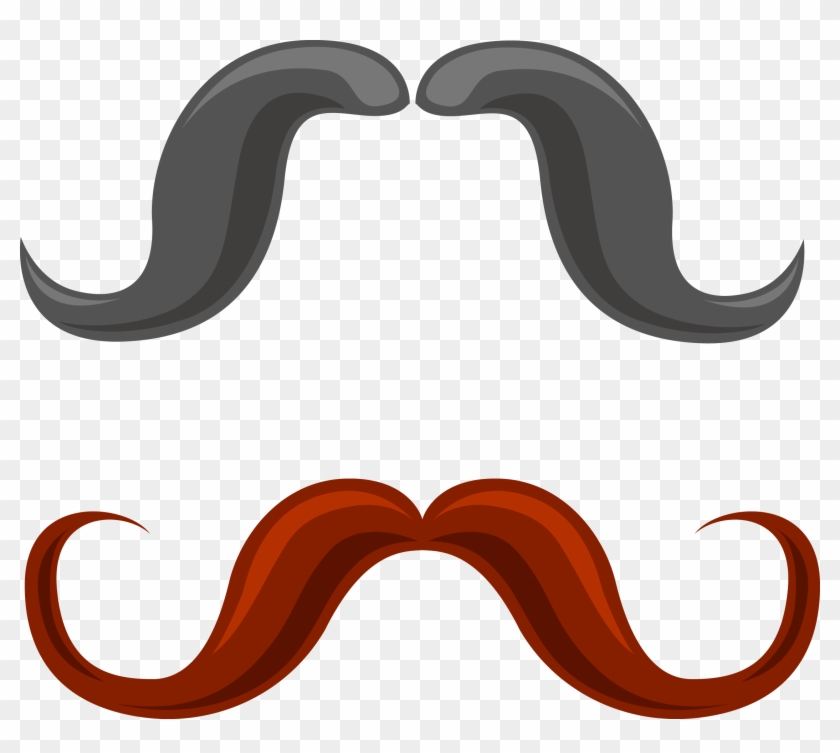 Moustache Beard Man Clip Art - Png Bigode E Barba #1160523