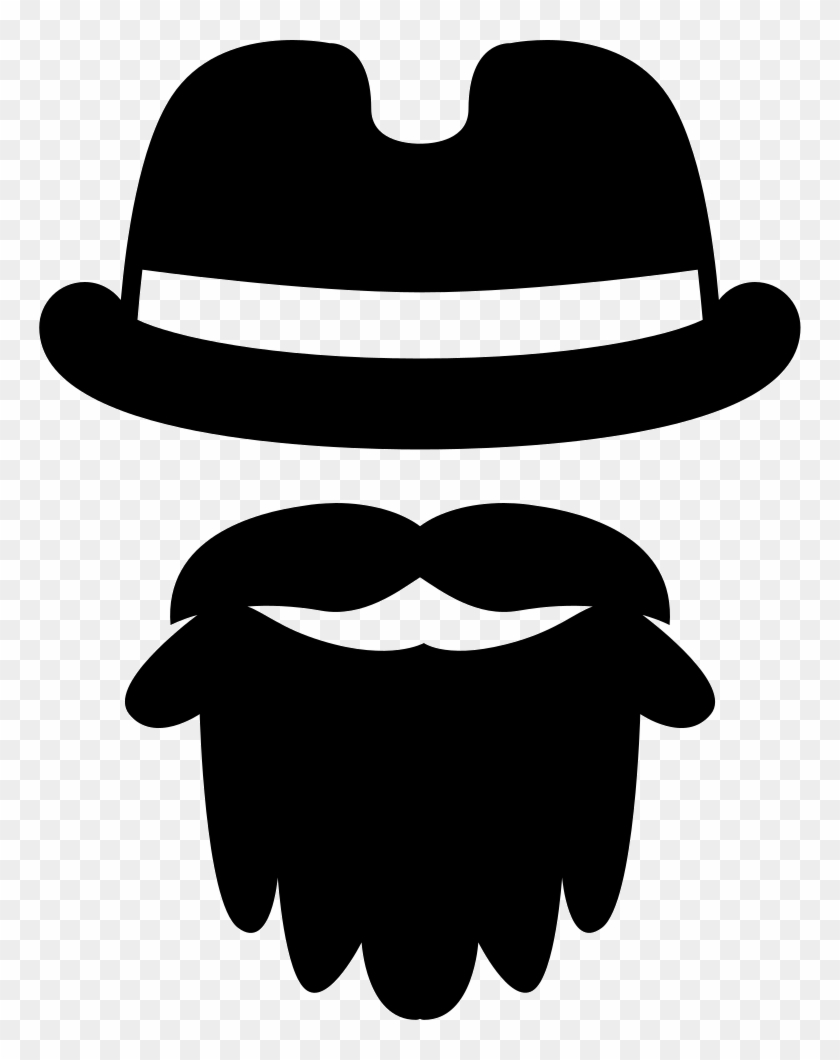 Hat With Beard Comments - Imagenes De Barbas Para Imprimir #1160561