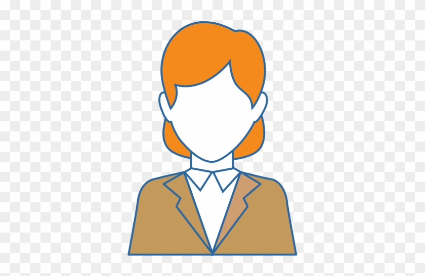 Businesswoman Icon Avatar - Cartoon #1160774