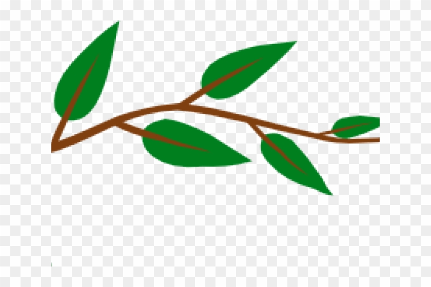 Free Clipart Vine - Leaves On A Stick #1160927