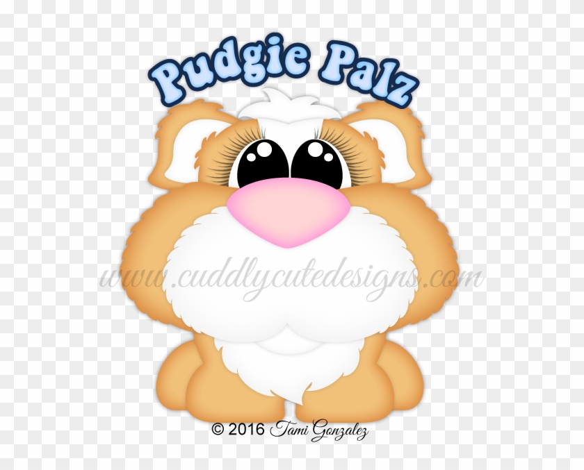 Pudgie Palz Guinea Pig - Cartoon #1160932