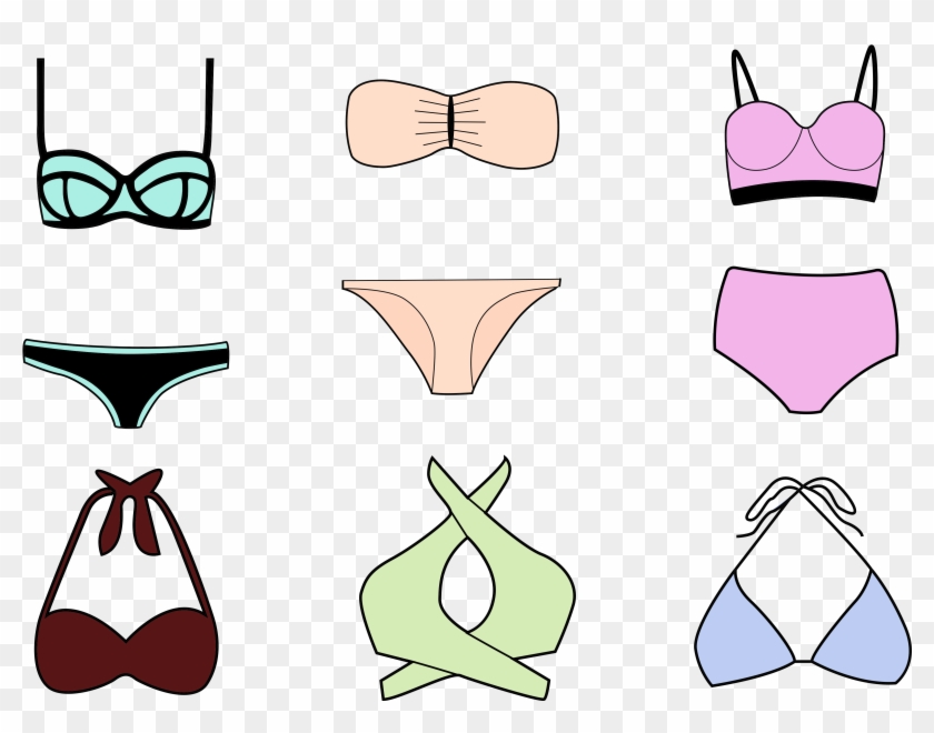 Swimsuit Euclidean Vector Undergarment - Swimsuit Euclidean Vector Undergarment #1160971