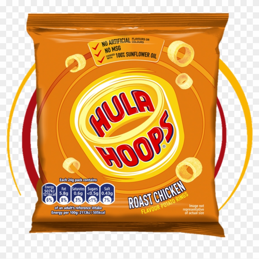 Roast Chicken Flavour - Hula Hoops Potato Rings Original #1160978