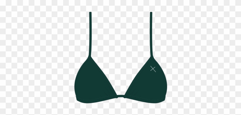 Valley Green Bikini Top Ii - Blue Bikini Top #1160982