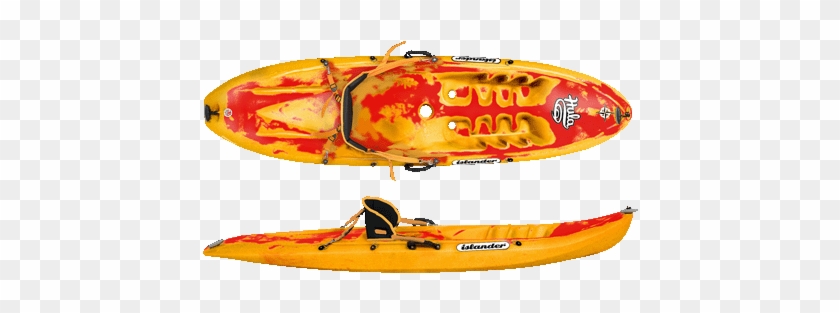 Islander - Hula - Saffron/red - Windermere Canoe Kayak - Islander Hula Sit-on-top Kayak #1160994