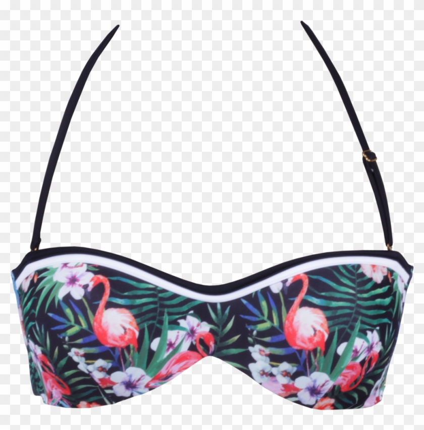 Sissy Boy Floral Bandeau Bikini Top - Coque Crystal Gel Samsung Galaxy Note 8 (6.3") Extra #1161005