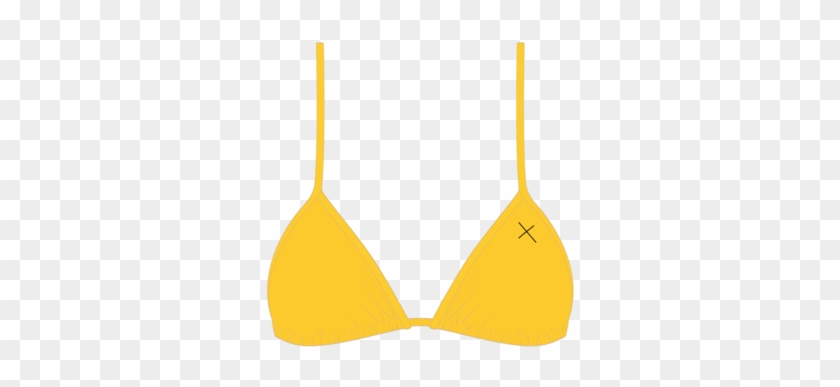 Lily Yellow Bikini Top Ii - Boutinela Yellow Bikini #1161010