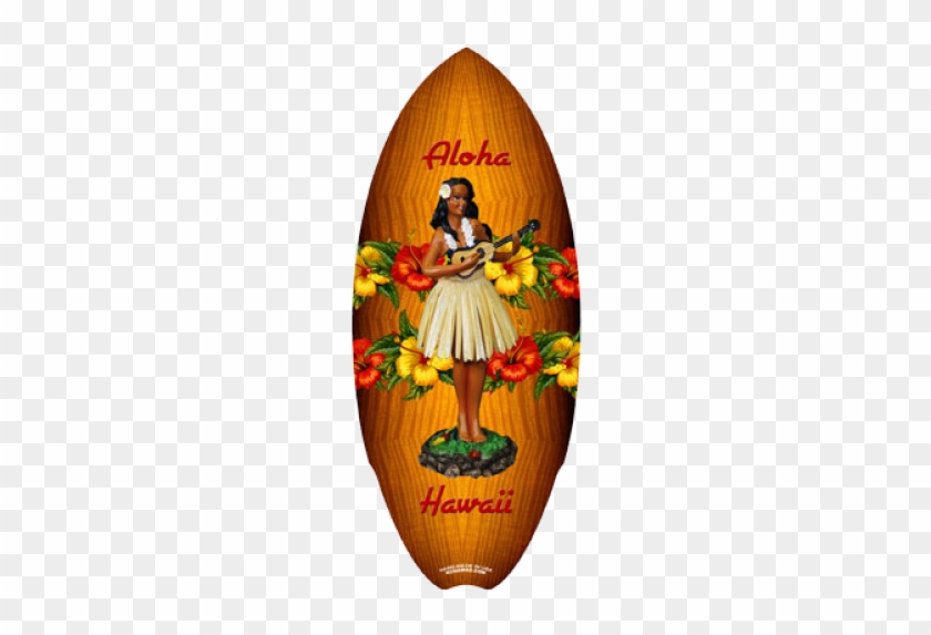 Hawaiian Wood Mini Surfboard Aloha 20 Inch #1161016