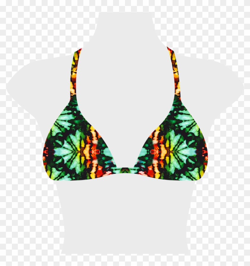 Tie Dye Dallas Bikini Top - Tie Dye Dallas Bikini Top #1161022