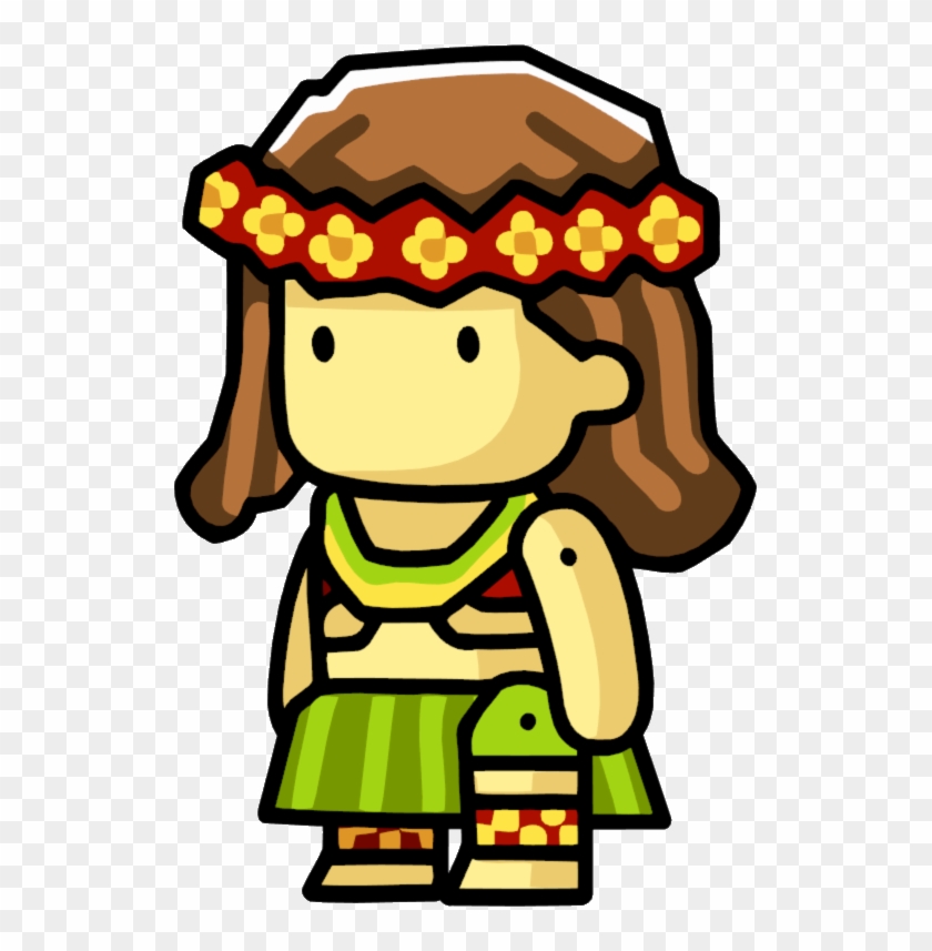 Hula Dancer Female - Female Characters In Scribblenauts #1161038