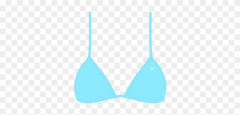 Off-blue Bikini Top Ii - Brassiere #1161057