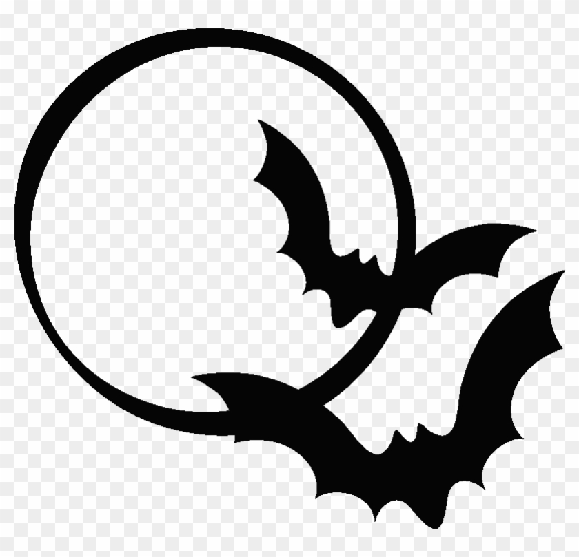 Bats N Moon 1349352828 - Desenho De Morcego #1161096