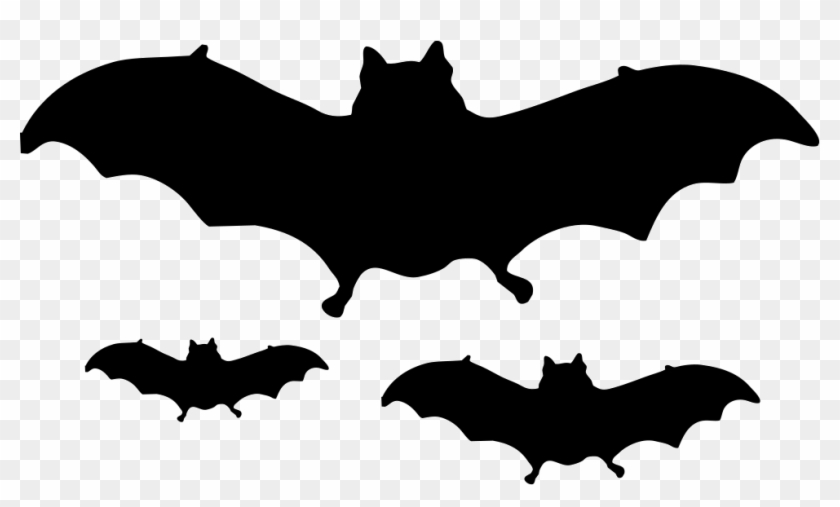 Bats Flying Comments - Летучие Мыши На Хэллоуин #1161110