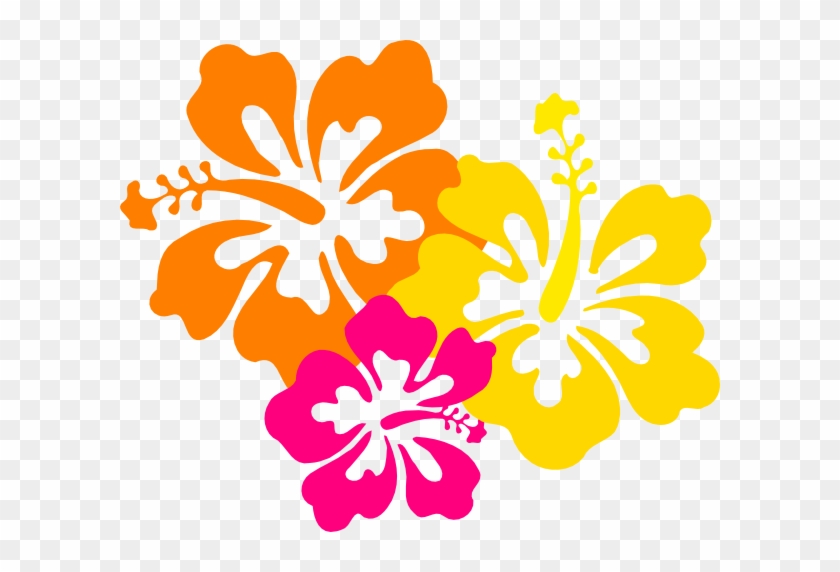 Joba Flower Clipart - Hawaiian Flowers Clip Art #1161119