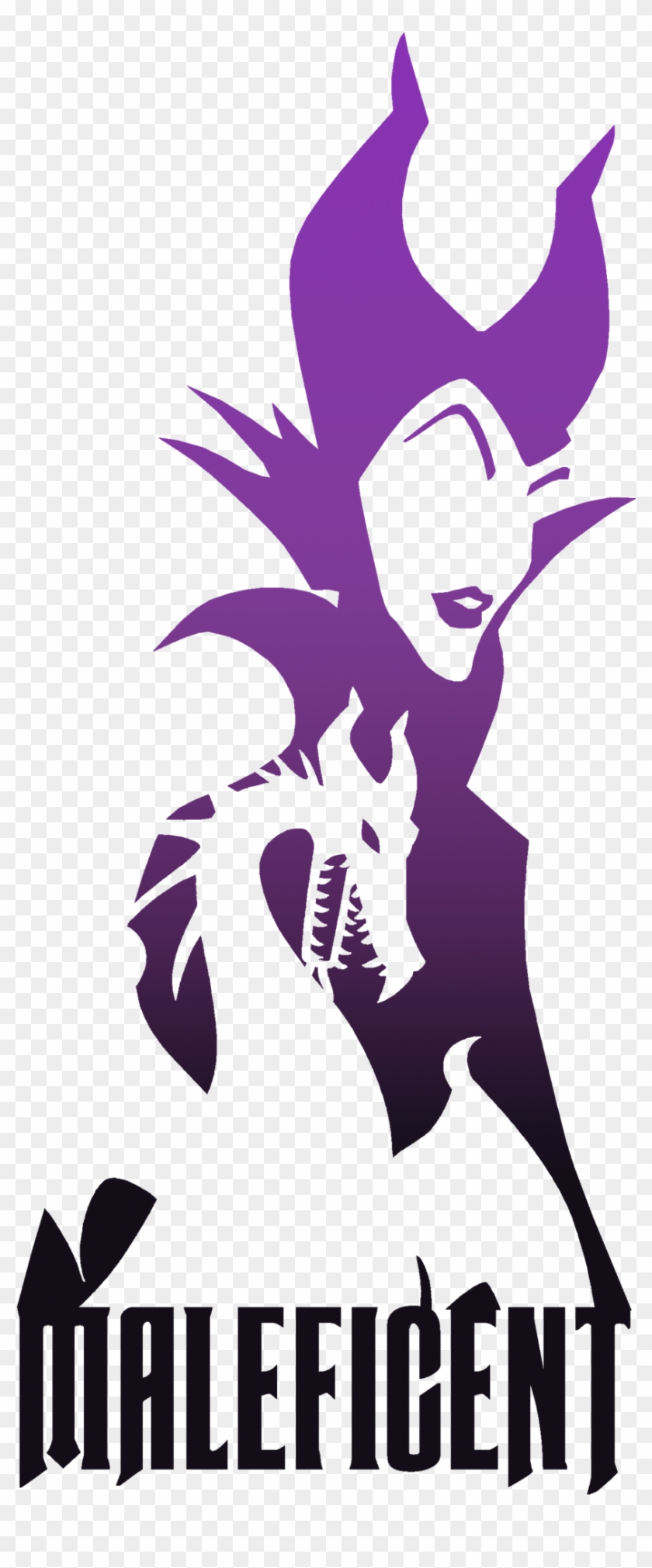 Maleficent Silhouette By Novaembersin On Deviantart - Maleficent Silhouette #1161139