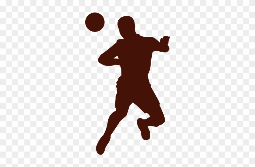 Football Head Kick Silhouette Transparent Png - Head Football Png #1161148