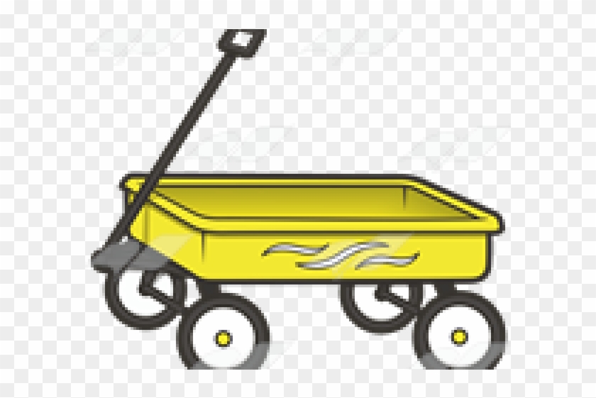 Yellow Clipart Wagon - Yellow Clipart Wagon #1161198