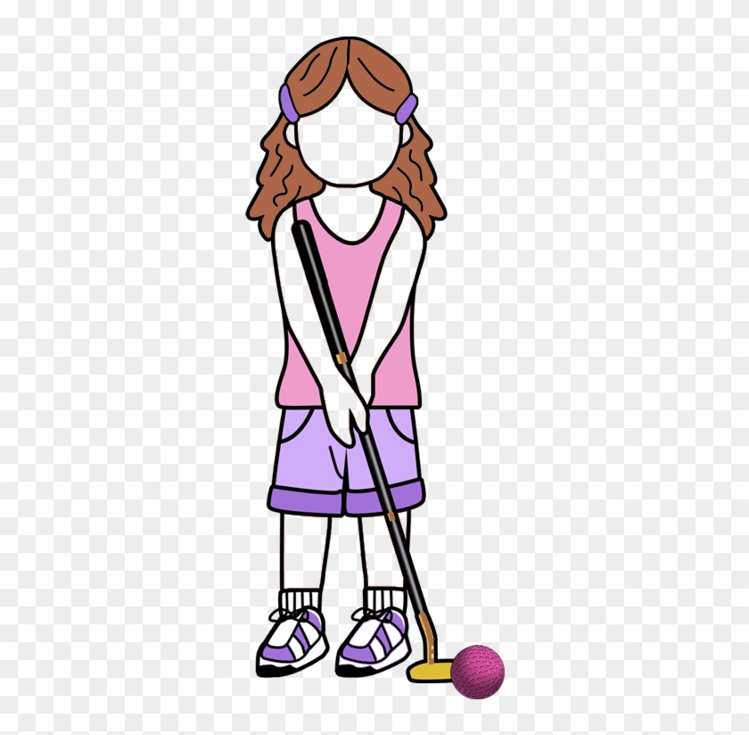 Mini Golf Clipart Golf Player - Illustration #1161249