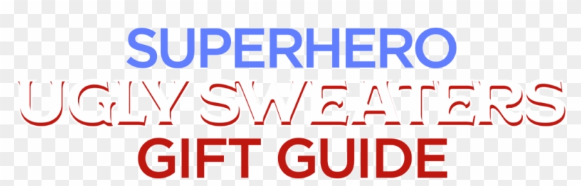 Superhero Sweater Gift Guide - Sweater #1161314