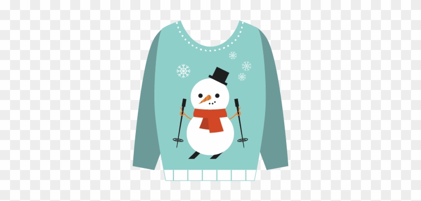 cartoon christmas sweater