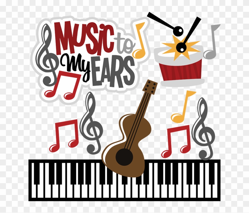 Music To My Ears Svg - Music To My Ears Clip Art #1161392