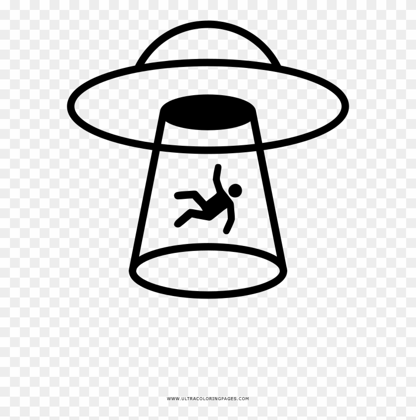 Ufo Coloring Page - Ufo Desenho Nave Espacial #1161413