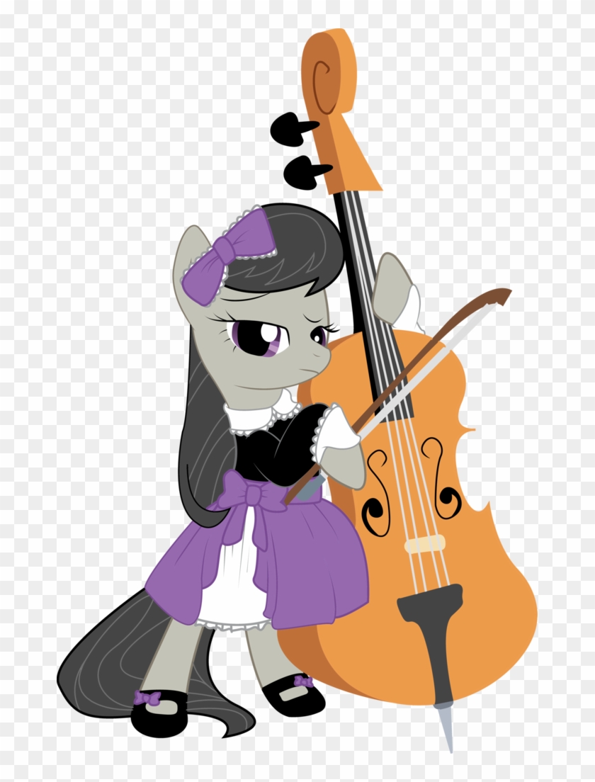 Candy-muffin, Cello, Clothes, Lolita Fashion, Octavia - Cartoon #1161420