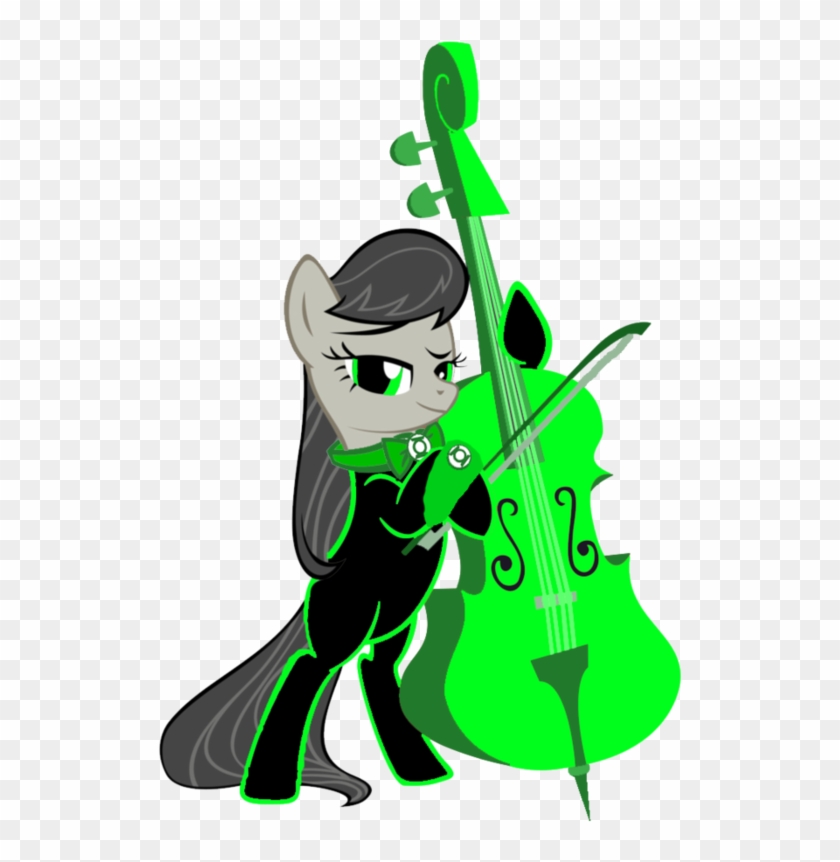 Octavia The Green Lantern By Motownwarrior01 - My Little Pony: Friendship Is Magic #1161425