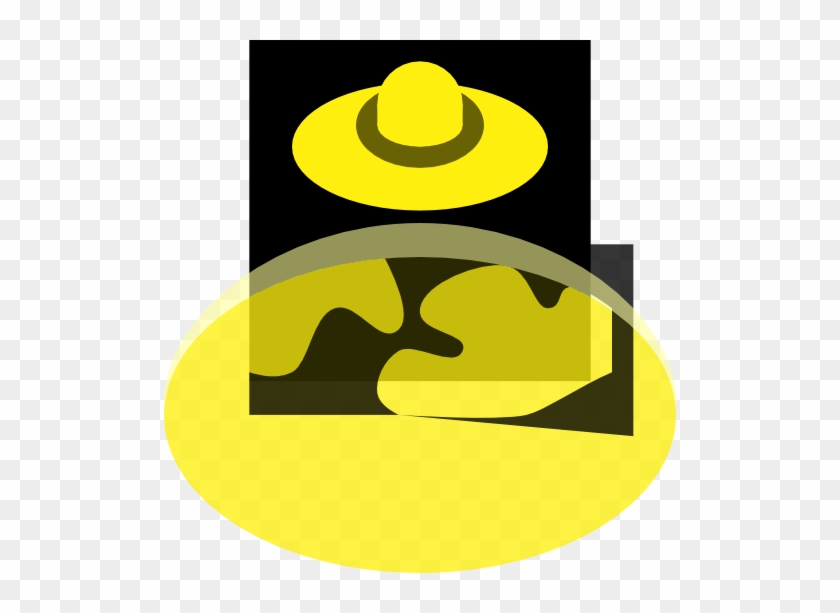 Yellow Black Ufo Over Planet 16px Icon - Clip Art #1161452