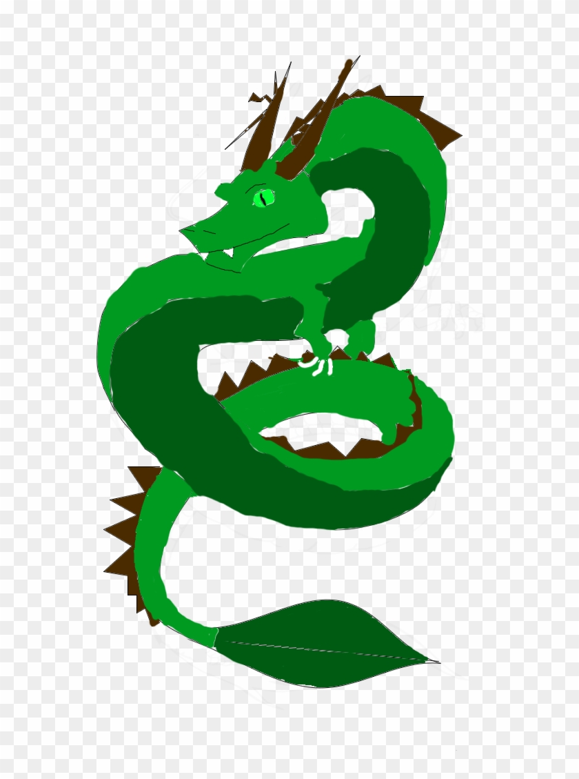 Mystery Chinese Dragon - Illustration #1161489