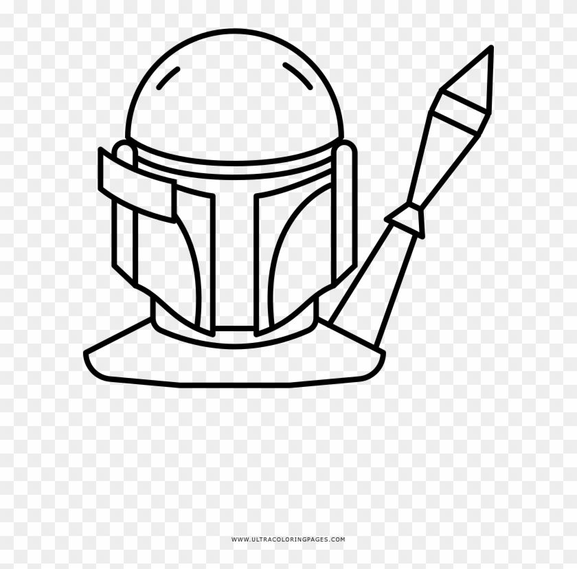 Boba Fett Coloring Page - Coloring Book #1161490