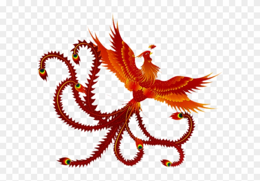 China Phoenix Fenghuang Chinese Dragon Symbol - Chinese Phoenix Bird #1161552