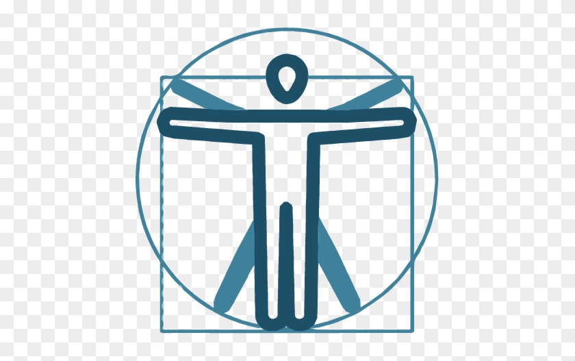 Balanced - Vitruvian Man Pictogram #1161616