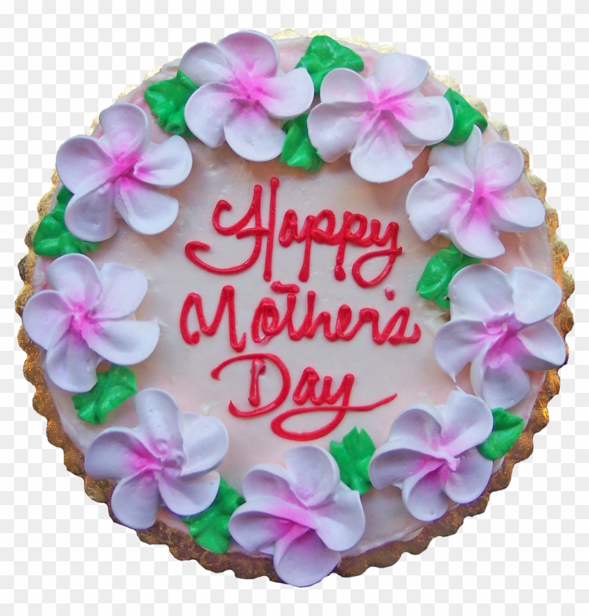 We Also Have Cupcakes Decorated With Plumeria, Red - Mother's Day Rum Cake #1161728